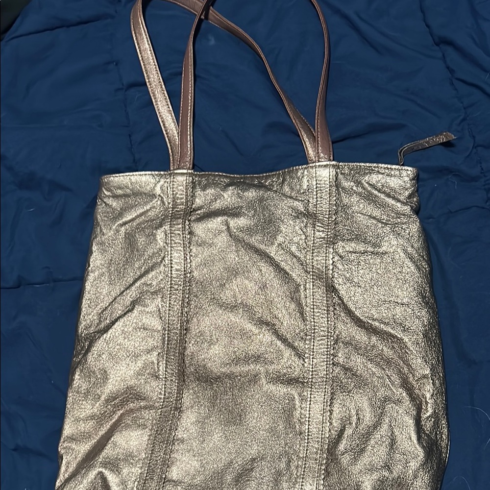 Metallic Tote Bag